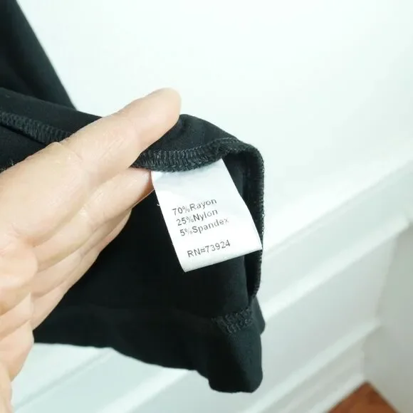 Ming Wang Small Jacket Black Cocoon Lagenlook Artsy Minimal Lagom Modern - Picture 8 of 11